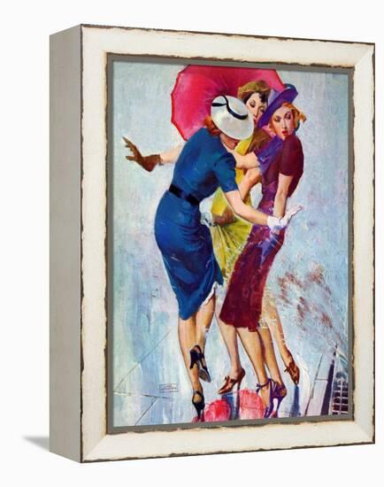 "Splashed,"May 20, 1939-John LaGatta-Framed Premier Image Canvas