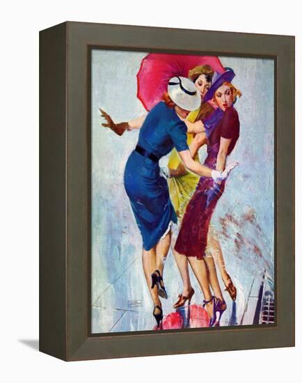 "Splashed,"May 20, 1939-John LaGatta-Framed Premier Image Canvas