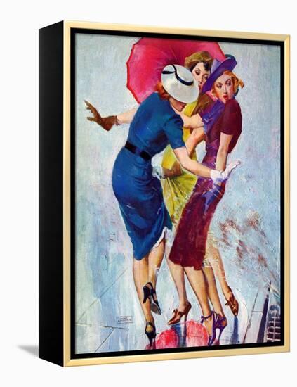 "Splashed,"May 20, 1939-John LaGatta-Framed Premier Image Canvas