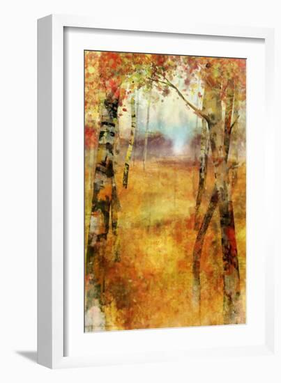 Splashes of Autumn-Ken Roko-Framed Art Print