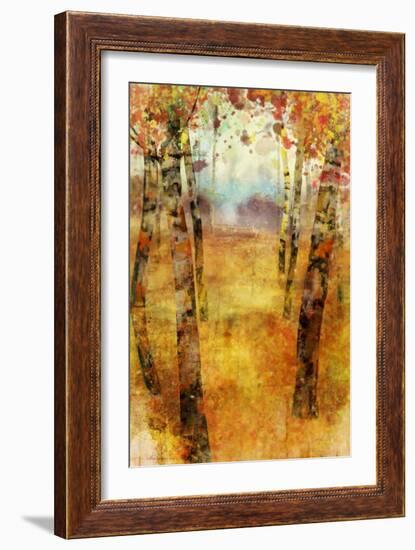 Splashes of Fall-Ken Roko-Framed Art Print