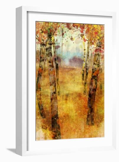 Splashes of Fall-Ken Roko-Framed Art Print