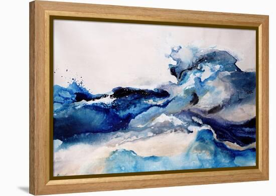 Splashing Across The Shore-Rikki Drotar-Framed Premier Image Canvas