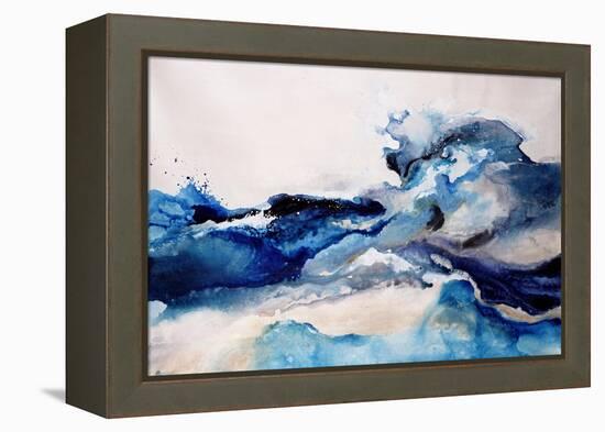 Splashing Across The Shore-Rikki Drotar-Framed Premier Image Canvas