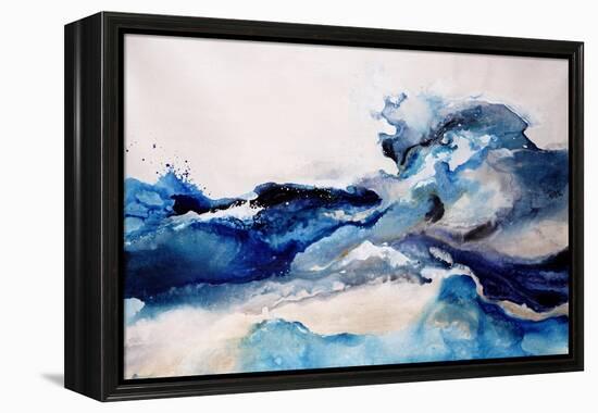 Splashing Across The Shore-Rikki Drotar-Framed Premier Image Canvas