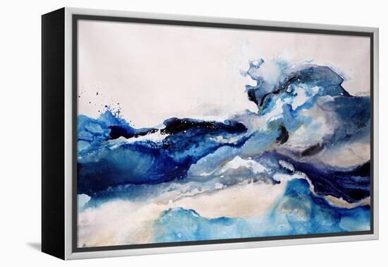 Splashing Across The Shore-Rikki Drotar-Framed Premier Image Canvas