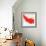 Splashing flow (L)-Hyunah Kim-Framed Art Print displayed on a wall