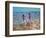 Splashing in the Sea, Clacton, 2014-Andrew Macara-Framed Giclee Print