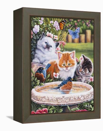 Splashing Up Some Fun-Jenny Newland-Framed Premier Image Canvas