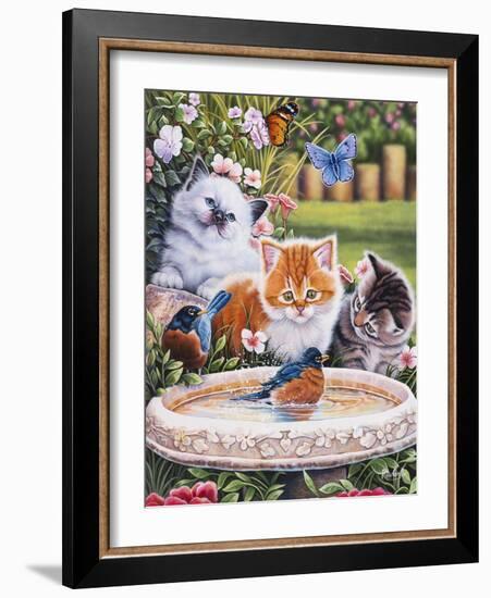 Splashing Up Some Fun-Jenny Newland-Framed Giclee Print