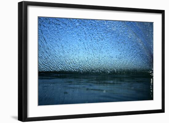 Splashing Wake from a Knee-Board-Rick Doyle-Framed Photographic Print