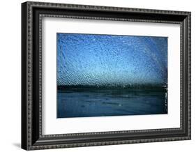 Splashing Wake from a Knee-Board-Rick Doyle-Framed Photographic Print