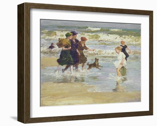 Splashing-Edward Henry Potthast-Framed Giclee Print