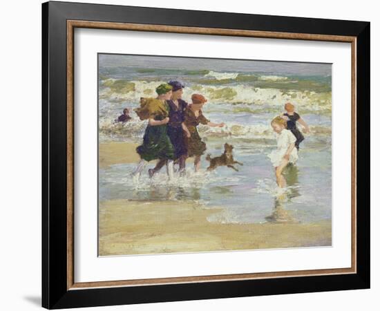 Splashing-Edward Henry Potthast-Framed Giclee Print