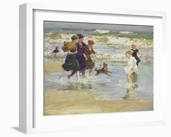 Splashing-Edward Henry Potthast-Framed Giclee Print