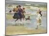 Splashing-Edward Henry Potthast-Mounted Giclee Print