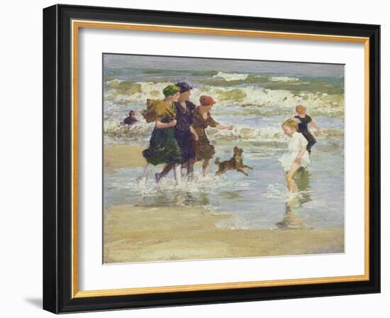 Splashing-Edward Henry Potthast-Framed Giclee Print