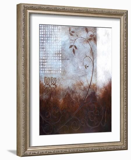 Splashy Umber I-Herb Dickinson-Framed Photographic Print