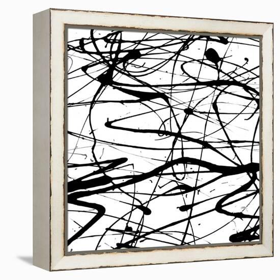 Splatter Paint I-Ricki Mountain-Framed Stretched Canvas