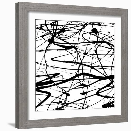 Splatter Paint I-Ricki Mountain-Framed Art Print