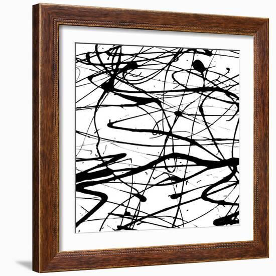 Splatter Paint I-Ricki Mountain-Framed Art Print