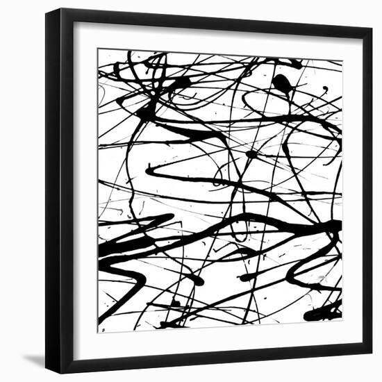 Splatter Paint I-Ricki Mountain-Framed Art Print