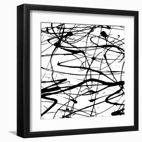 Splatter Paint I-Ricki Mountain-Framed Art Print