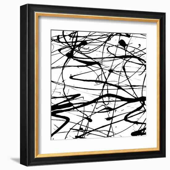 Splatter Paint I-Ricki Mountain-Framed Art Print