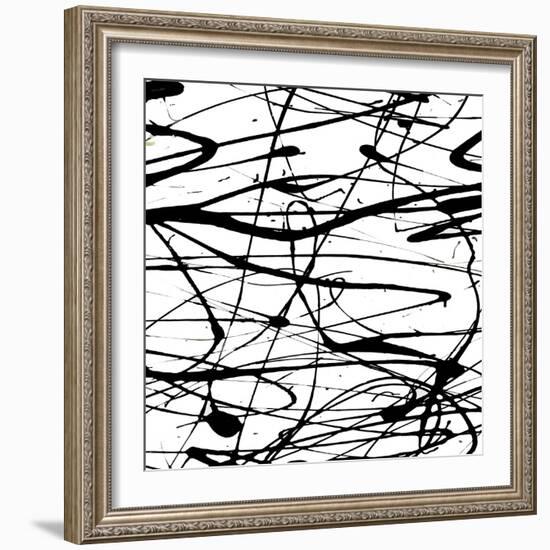 Splatter Paint I-Ricki Mountain-Framed Art Print