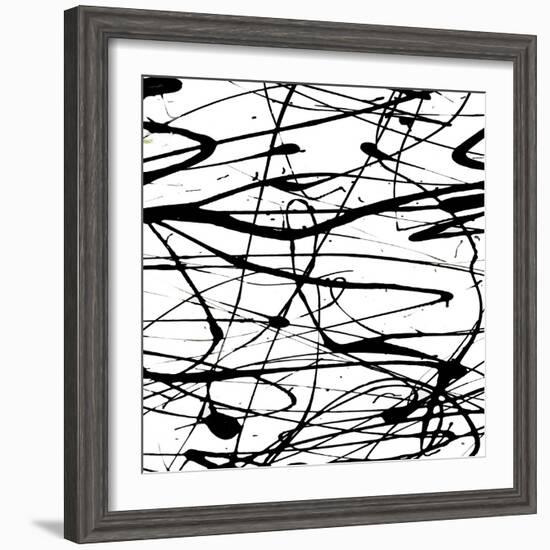 Splatter Paint I-Ricki Mountain-Framed Art Print