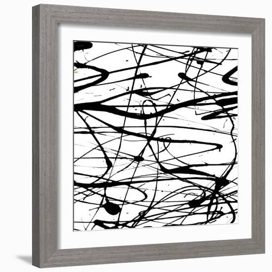 Splatter Paint I-Ricki Mountain-Framed Art Print