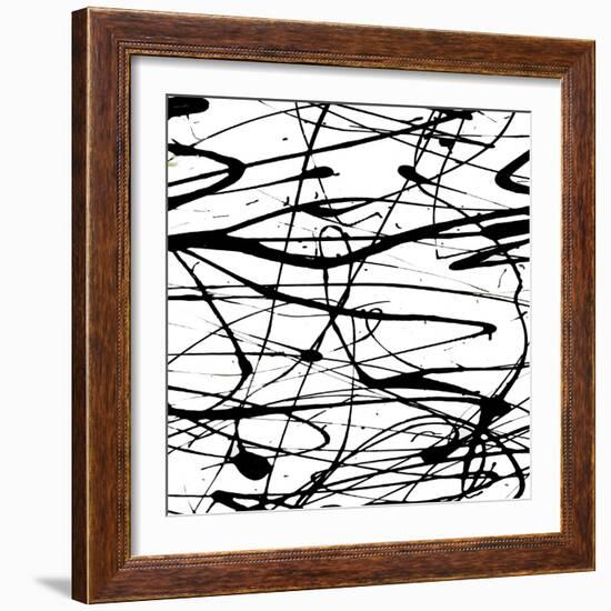 Splatter Paint I-Ricki Mountain-Framed Art Print