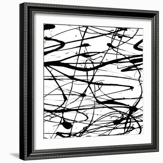 Splatter Paint I-Ricki Mountain-Framed Art Print