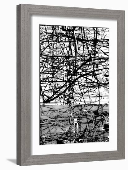 Splatter Paint III-Ricki Mountain-Framed Art Print