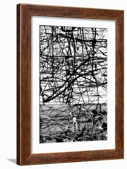 Splatter Paint III-Ricki Mountain-Framed Art Print