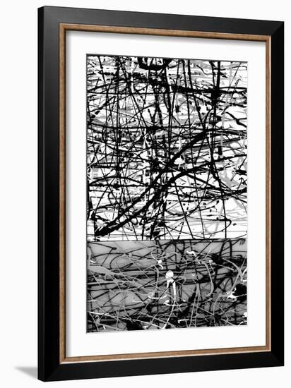 Splatter Paint III-Ricki Mountain-Framed Art Print