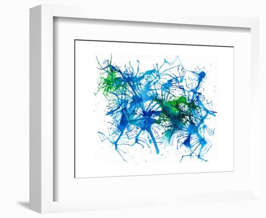 Splatters 1-Hello Angel-Framed Giclee Print