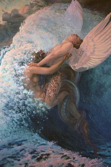 Spleen and Ideal, 1907 Giclee Print by Carlos Schwabe | Art.com