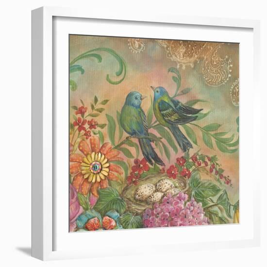 Splendid Botanical II-Kate McRostie-Framed Art Print