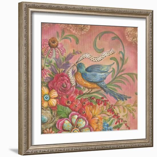 Splendid Botanical IV-Kate McRostie-Framed Art Print