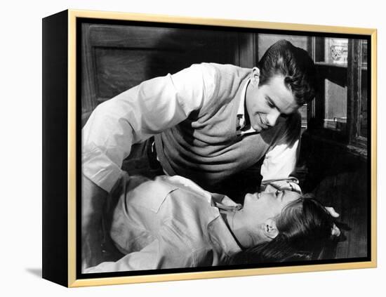 Splendor In The Grass, Warren Beatty, Natalie Wood, 1961-null-Framed Stretched Canvas