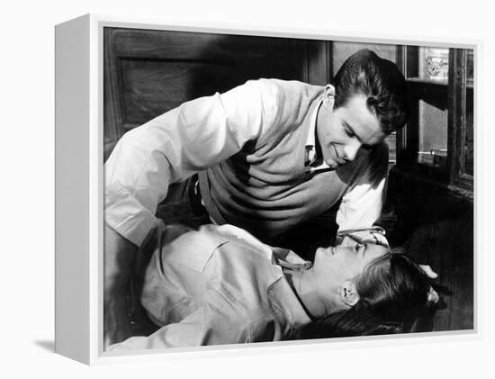 Splendor In The Grass, Warren Beatty, Natalie Wood, 1961-null-Framed Stretched Canvas