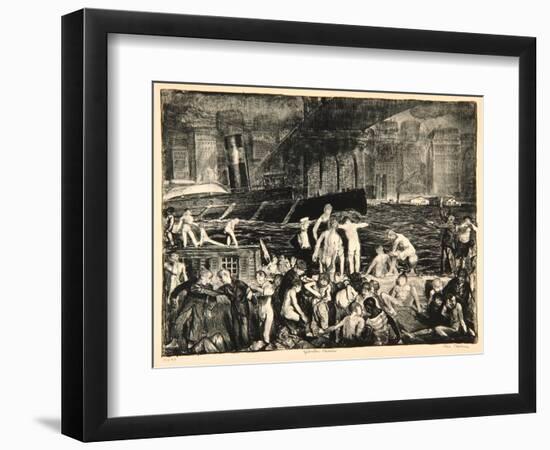 Splinter Beach, 1916-George Wesley Bellows-Framed Giclee Print