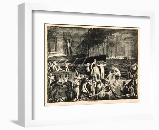 Splinter Beach, 1916-George Wesley Bellows-Framed Giclee Print