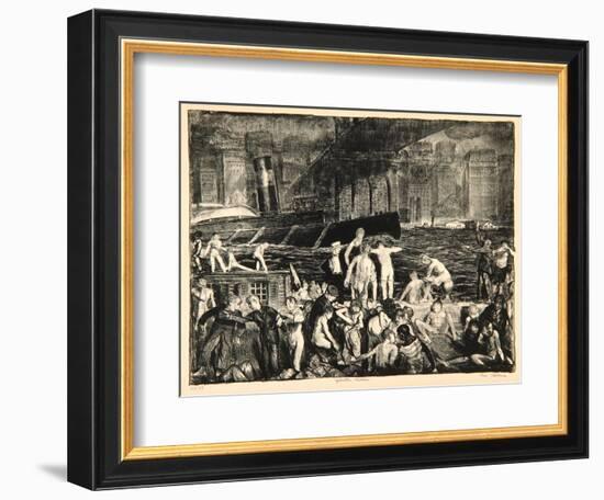 Splinter Beach, 1916-George Wesley Bellows-Framed Giclee Print