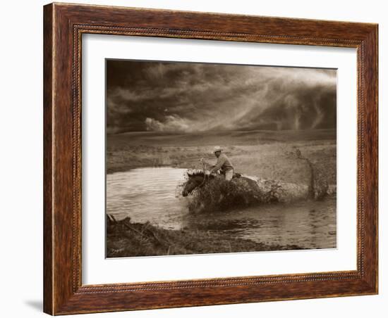 Splish, Splash-Barry Hart-Framed Art Print