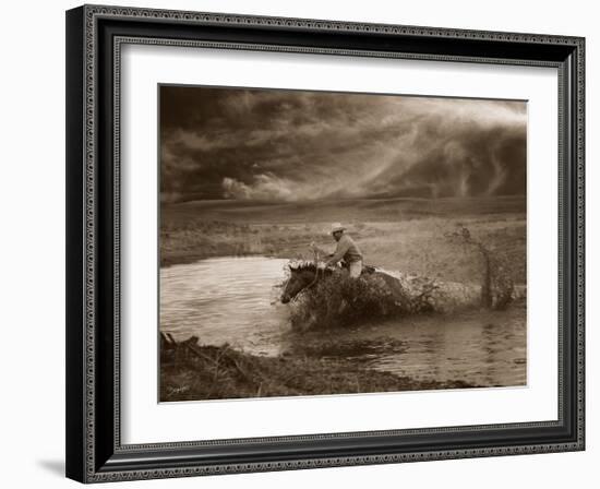 Splish, Splash-Barry Hart-Framed Art Print