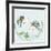 Splish Splash-Peggy Harris-Framed Giclee Print