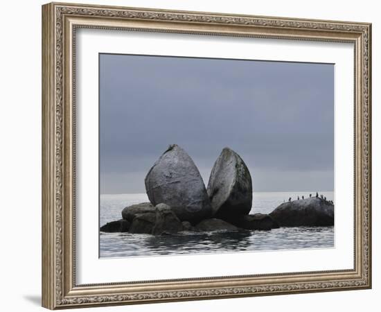 Split Apple Rock, Marakau, Abel Tasman National Park, South Island, New Zealand, Pacific-Jochen Schlenker-Framed Photographic Print