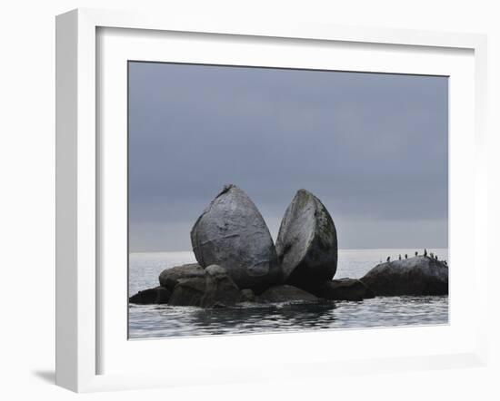 Split Apple Rock, Marakau, Abel Tasman National Park, South Island, New Zealand, Pacific-Jochen Schlenker-Framed Photographic Print